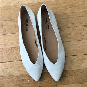 Jon Josef Women's Elegant White Flats